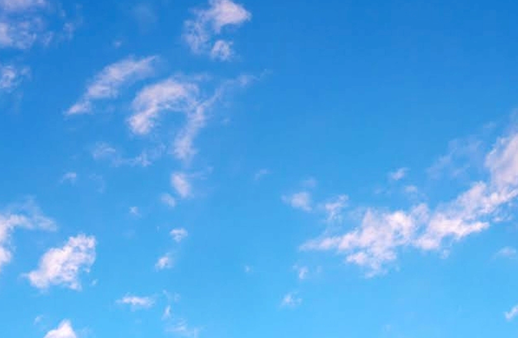 Cielos poco nubosos y temperaturas mximas en ascenso para el martes